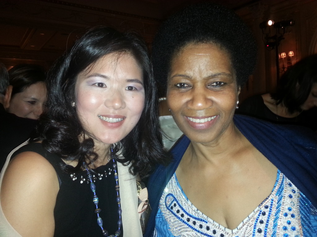 Kristin with Dr. Phumzile Mlambo- Ngcuka , Under Secretary -General and Executive Director of United Nations Women