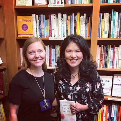 Elizabeth Walker with Kristin Meekhof at Crazy Wisdom Bookstore